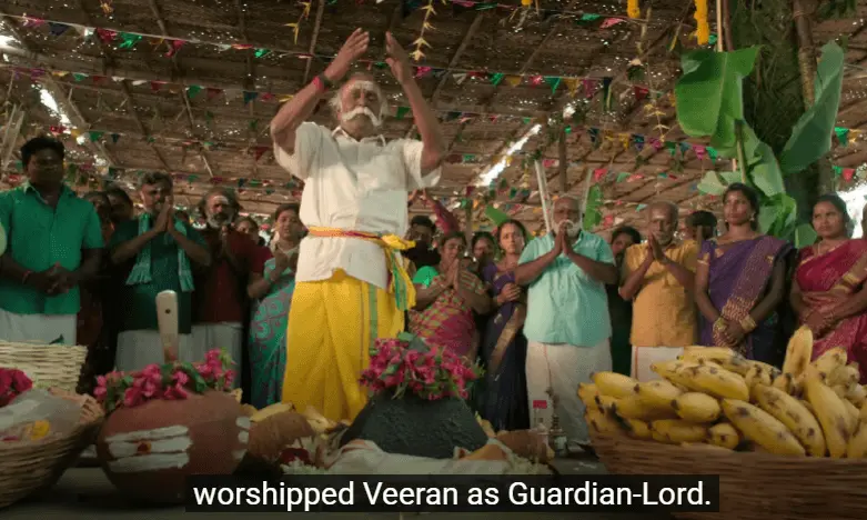 Temple Scene from Veeran Movie