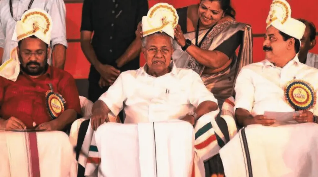 Kerala Chief Minister in a public outreach programme